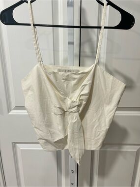 Cream Tank Top